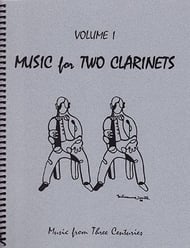 Music for Two Clarinets, Vol. 1 cover